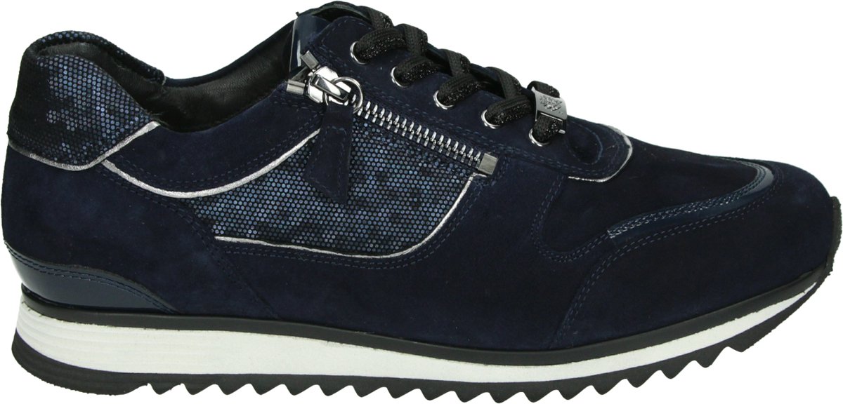 Hassia - 302034 PORTO-H - Lage sneakersDames sneakers - Kleur: Blauw - Maat: 42