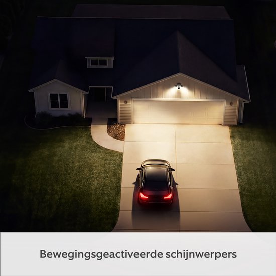 Ring Camera met schijnwerpers (nieuwste generatie) - Wit - 2k video van Ring — afbeelding 3