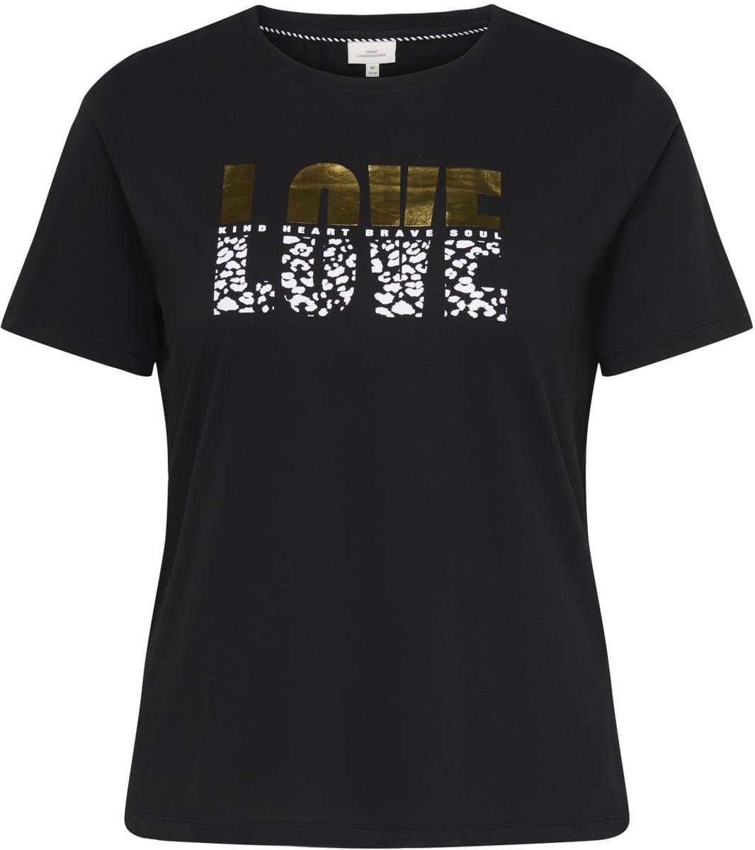 ONLY CARMAKOMA - CARKITA S/S REG TEE JRS NOOS Dames T-shirt