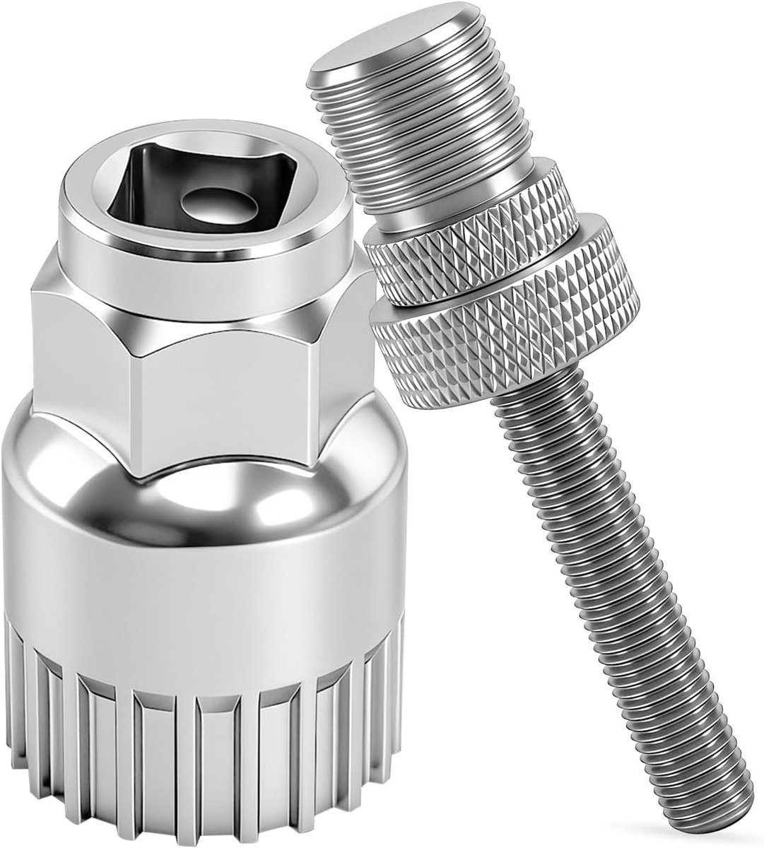 trapasgereedschap, trapastrekker, 20 tanden, compatibel met trapasverwijderaar, 24 mm, universele cranktrekker met 20 tanden, anti-slip, binnenlagersleutel voor VP/FSA/LP-trapas