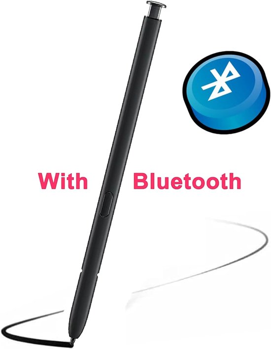 S22 Ultra S Pen met Bluetooth Vervanging EJ-PS908BQEGEU voor Galaxy S22 Ultra 5G SM-S901BZKDEUB Stylus Pen (Phantom Black) — afbeelding 2