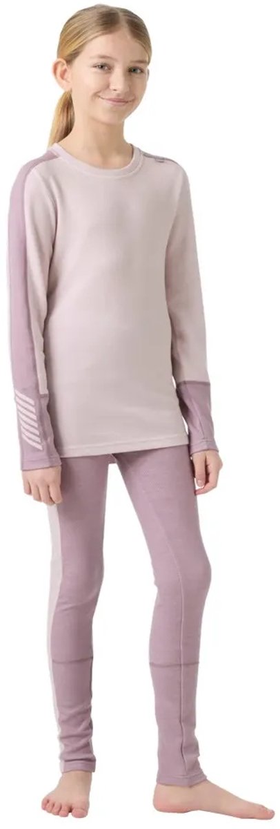 Helly Hansen Lifa Merino Midweight Lange Mouwen Basislaagset Roze 9 Years Kinderen
