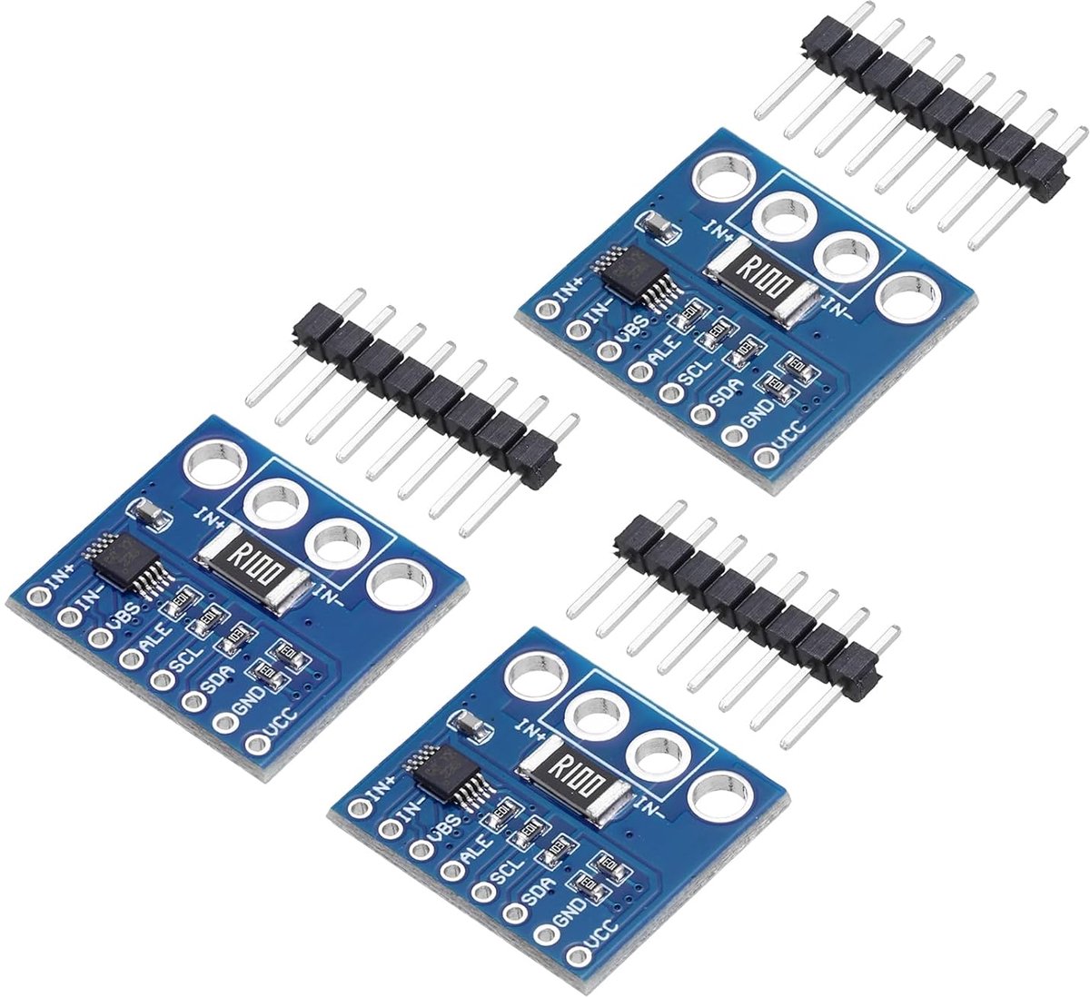 3 sets INA226 I2C bidirectionele stroomsensor, bewaking van gelijkstroom en spanning, voedingsmodule IIC, vermogenssensor met alarmfunctie