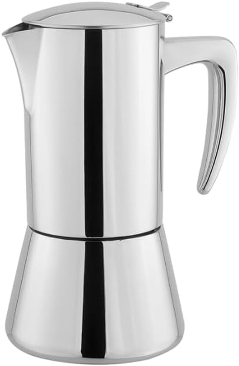 CREMA MOKA ROESTVRIJ STALEN - 4/6 CUP Espresso Kruik [200/300 ml] (6 CUPS / 300ML)