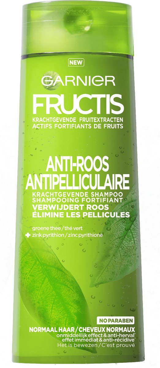 Garnier Fructis Anti-Roos - Shampoo 250ml - Normaal haar - x6