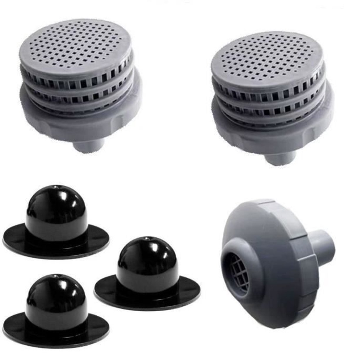 Zwembadfilters - 6 stuks - Chloorbestendig - Geschikt voor Intex zwembaden - Flexibel PVC-materiaal