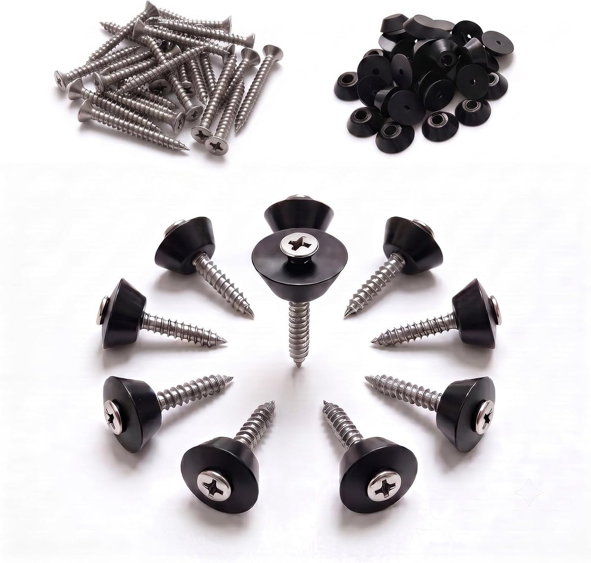 120 stuks afdichtspijkers voor noppenbaan, 3,5 x 25 mm, noppenfolie, nagels, noppenbaan, spijkers met bevestigingen voor noppenfolie, bouwdrainage, verhoogde bloembedden, bloempotten, keldermuren