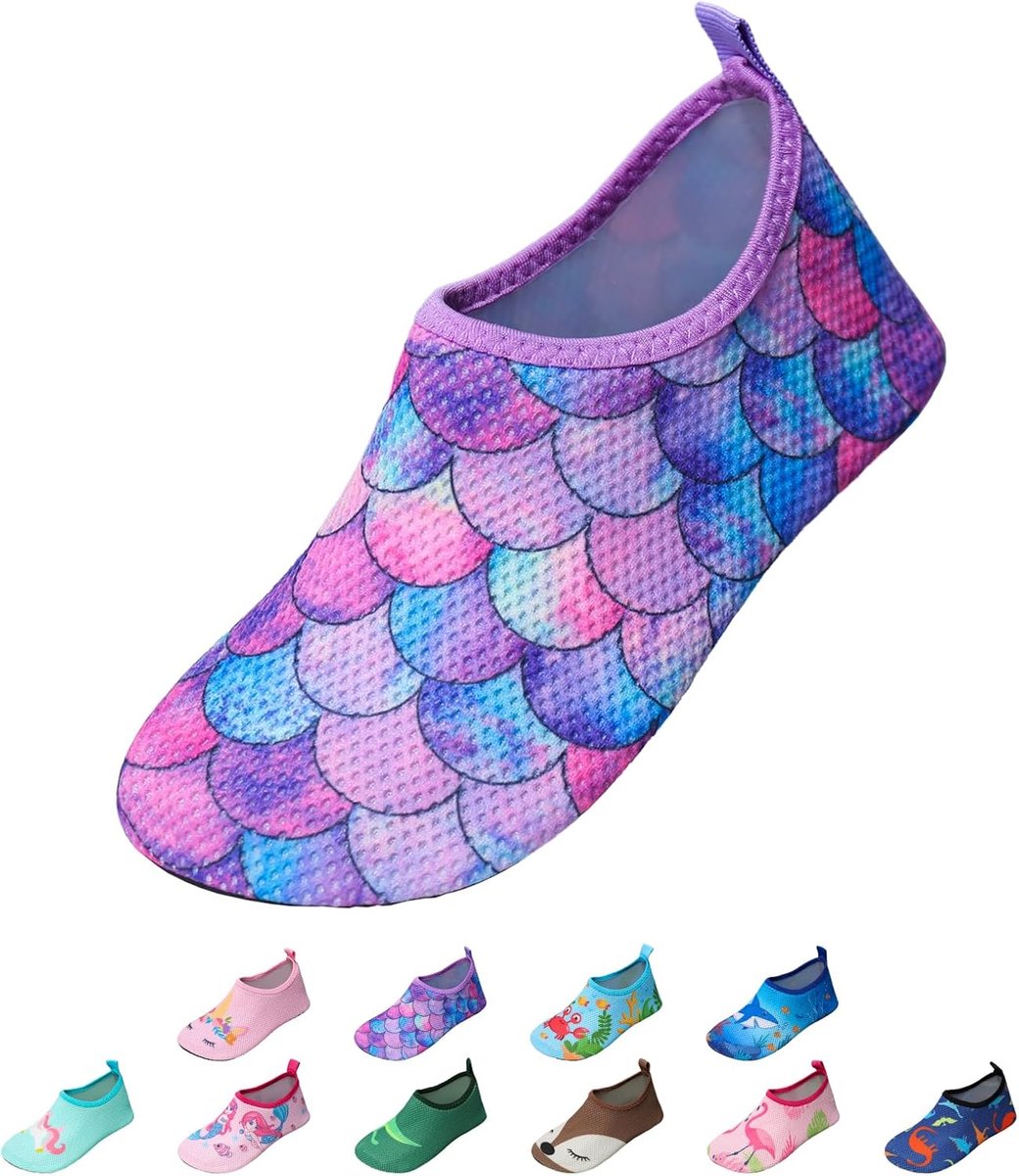 Badschoenen voor meisjes, sneldrogend, antislip, badschoenen voor kinderen, strandschoenen