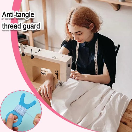 10 Stuks Garen Klosje Plastic Kronkelende Board Grote Weave Winder Tool Haak Weave Winders Voor Naaien Haak Kruissteek Craft DIY Duurzame Draagbare Naaimachine Draad Houders — afbeelding 5