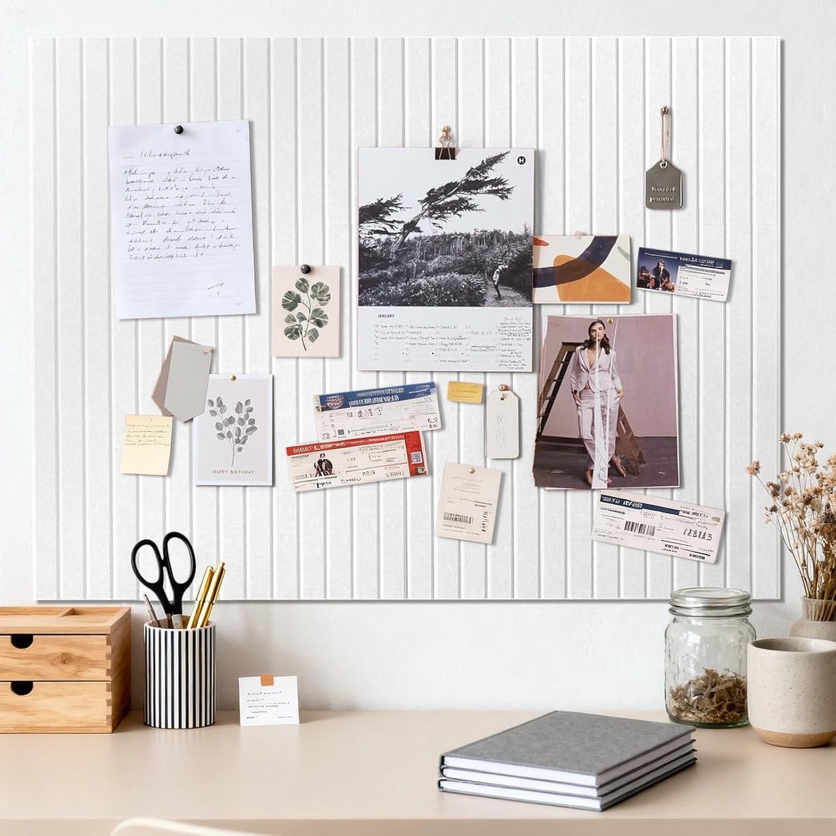 prikbord, 90 x 120 cm vilten Prikbord zelfklevend, opvouwbaar fotobord, memobord, visiebord voor kantoor, kurkplaat, thuis en kinderkamer