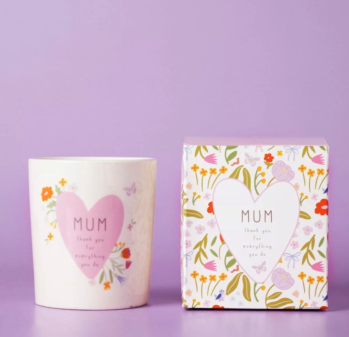 Love Life Keramieken Kaars - Mum
