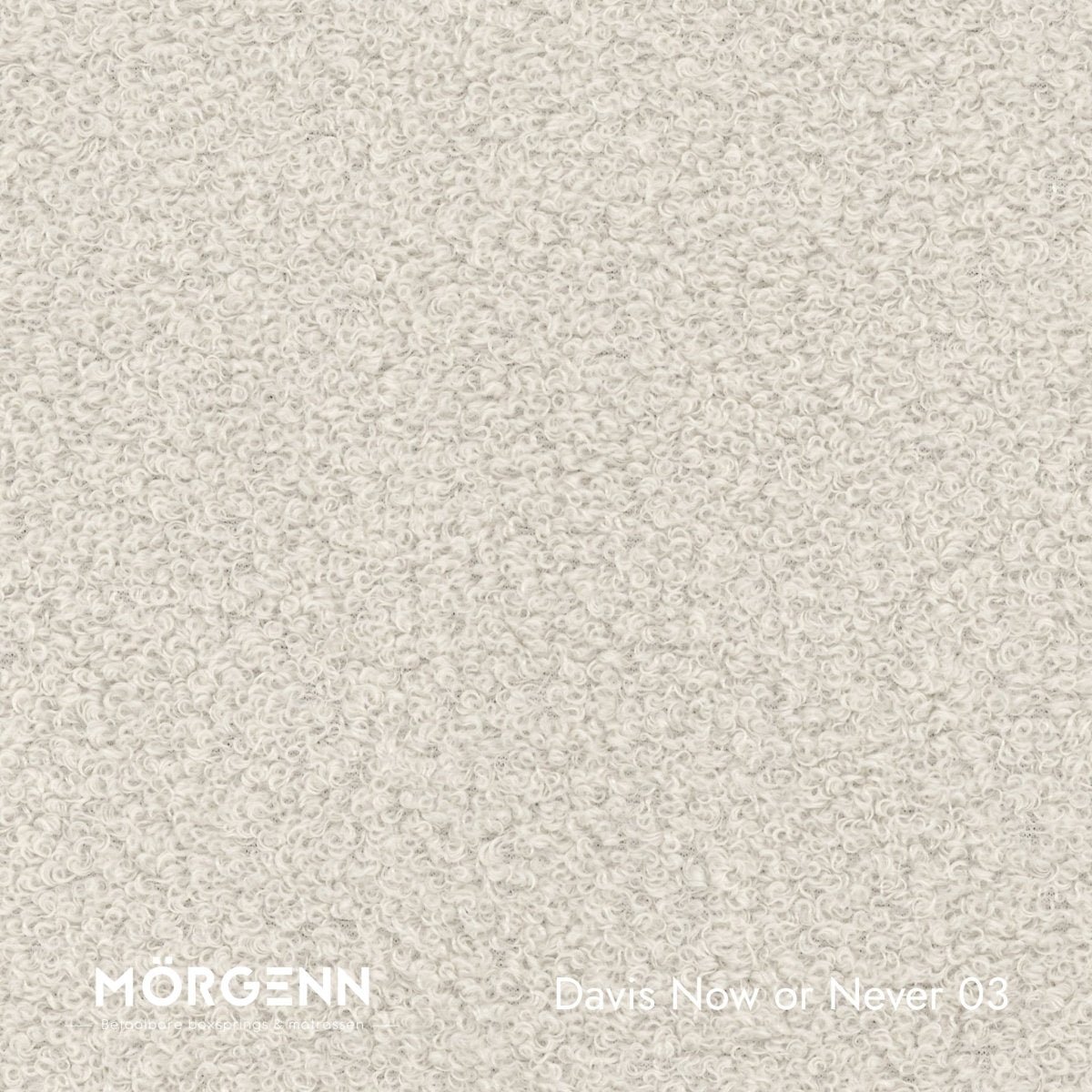 Mörgenn Davis Now or Never Stofstaal - Bouclé Stof voor Boxspring en Bed - 03
