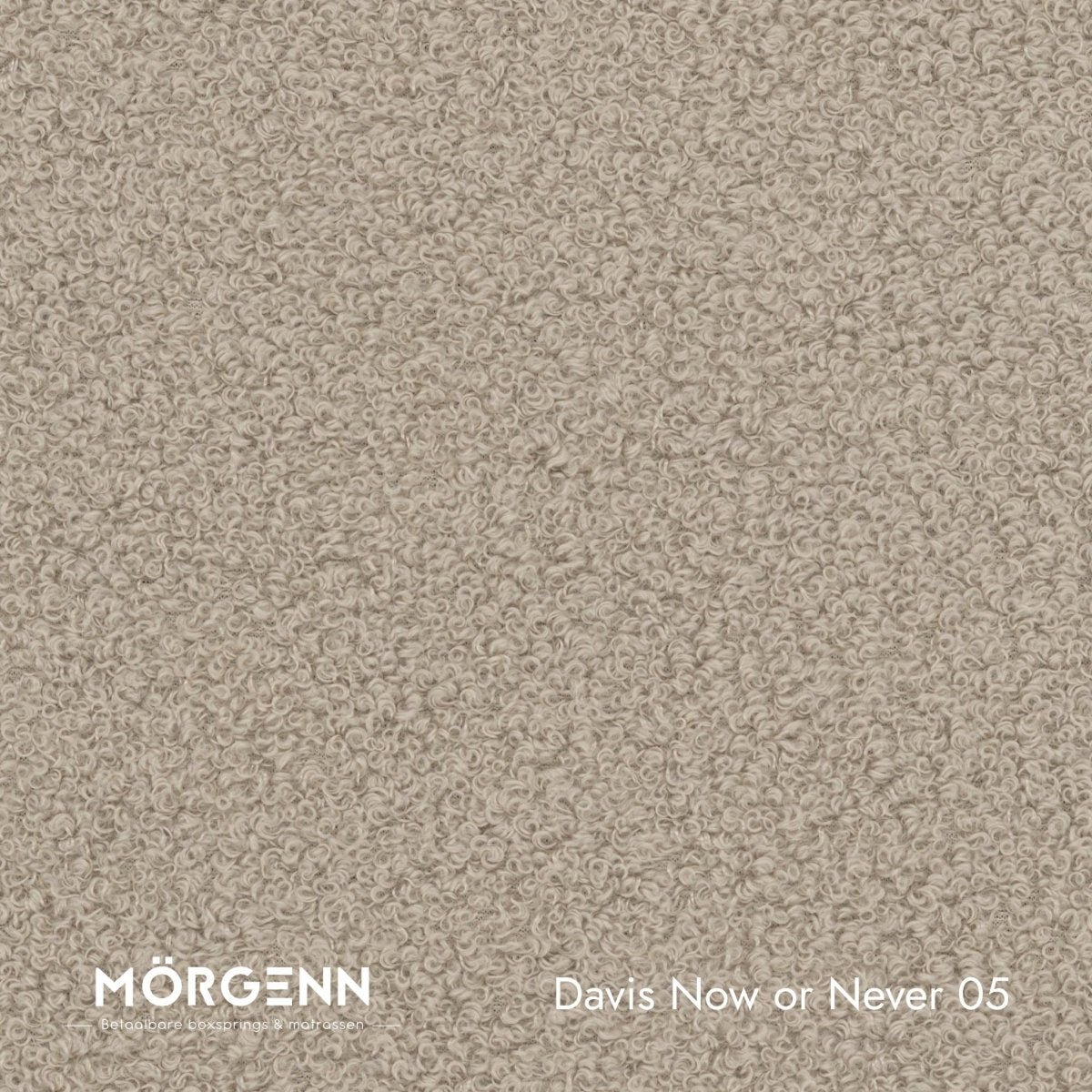 Mörgenn Davis Now or Never Stofstaal - Bouclé Stof voor Boxspring en Bed - 05