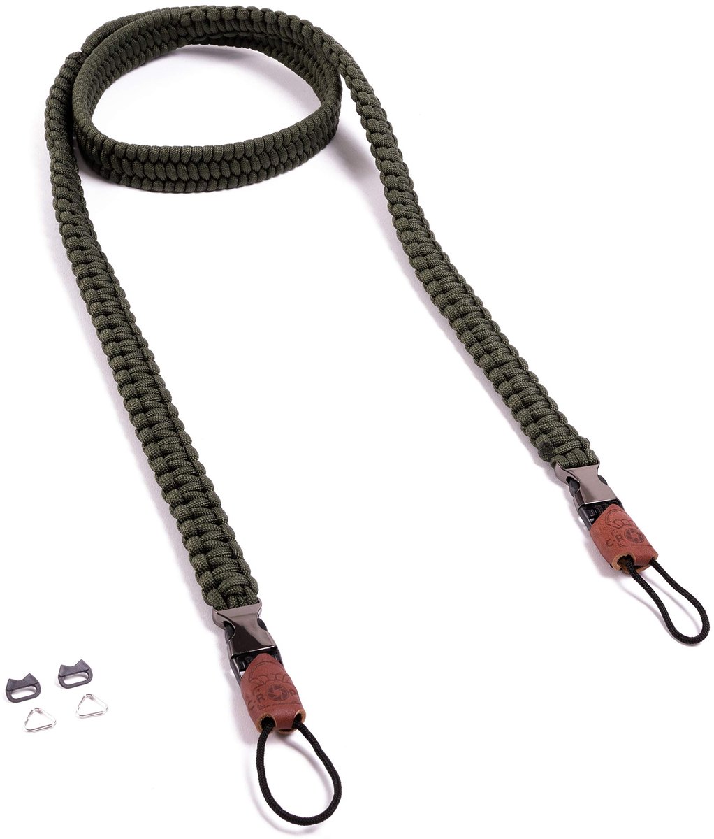 SnelShoppen - Camerariem The Traveler, handgevlochten paracord, snelsluiting, 140 cm, veelzijdig voor fotografen, robuust en comfortabel