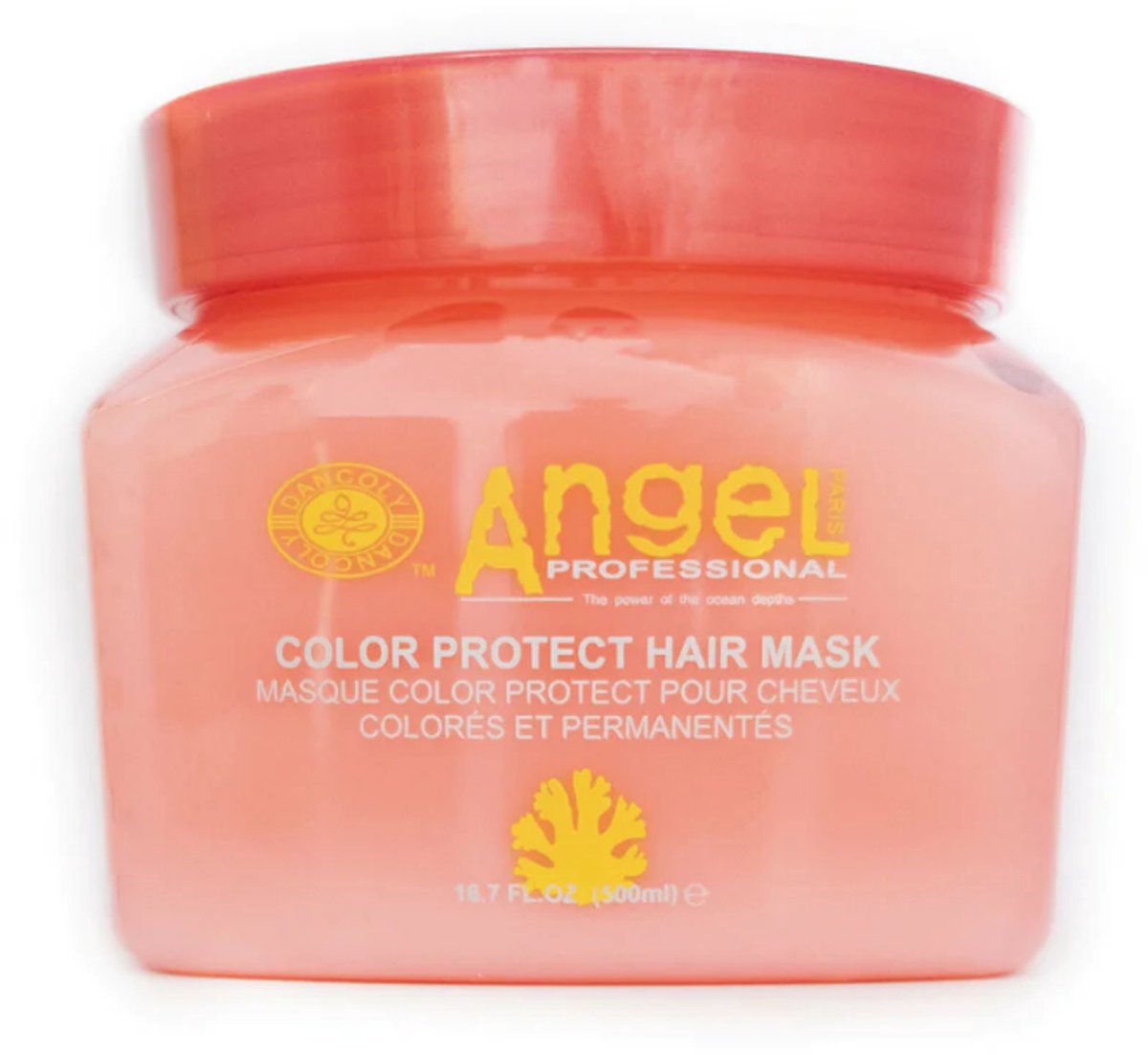 Dancoly Angel Color Protect Haarmasker 500 ml - Professionele Haarmasker - Voor Gekleurd En Chemisch Behandeld Haar - Met Arganolie En Tarweproteïne - Intensieve Voeding En Bescherming