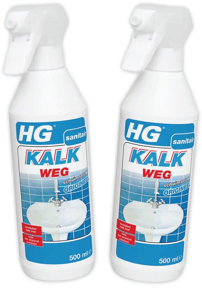 Bol.com HG Kalkweg Schuimspray - 500 ml - 2 Stuks ! aanbieding