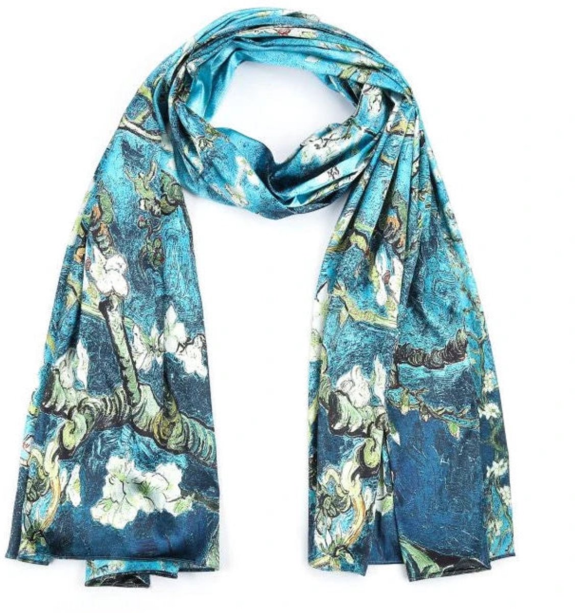 Sunset Fashion Sjaal Klassiek blauw 180x70cm