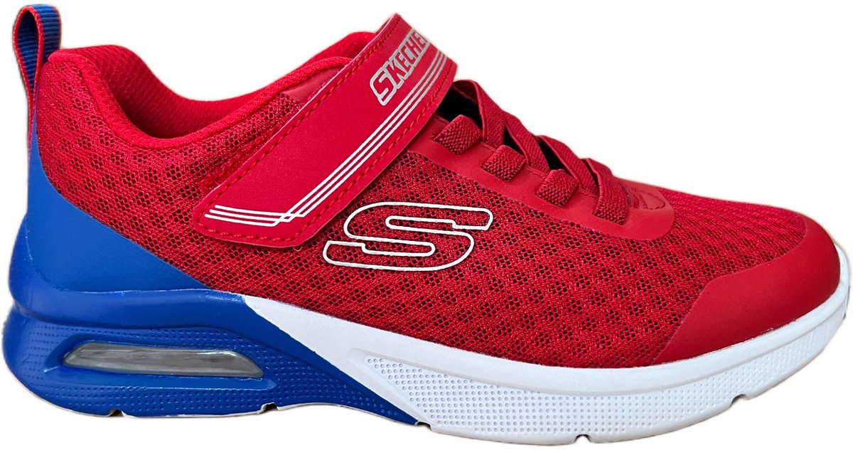 SKECHERS MICROSPEC MAX GORVIX Skechers kindersneakers rood maat 32 Model 403773L-RDBL