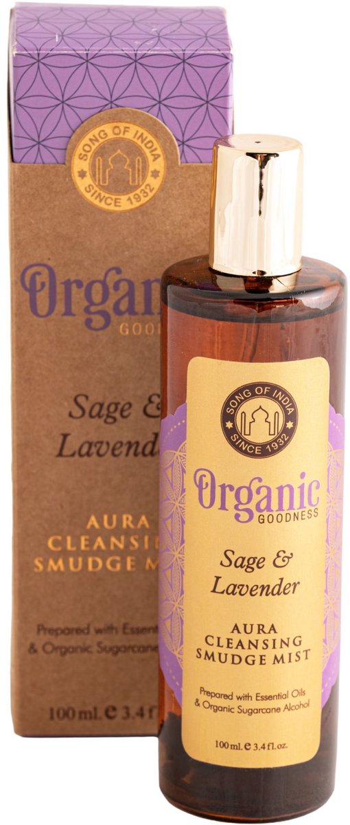 Song of India - Aura Spray Salie Lavendel - Organic Goodness