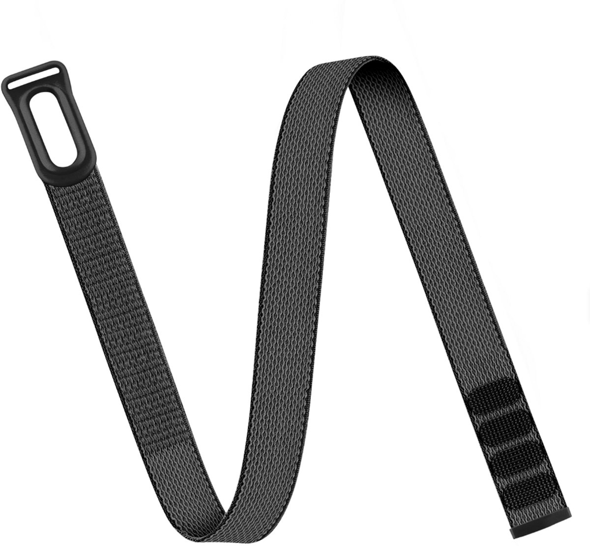 Vervangende band voor Fitbit Air - Bicep Band - 500mm - Obsidiaan zwart