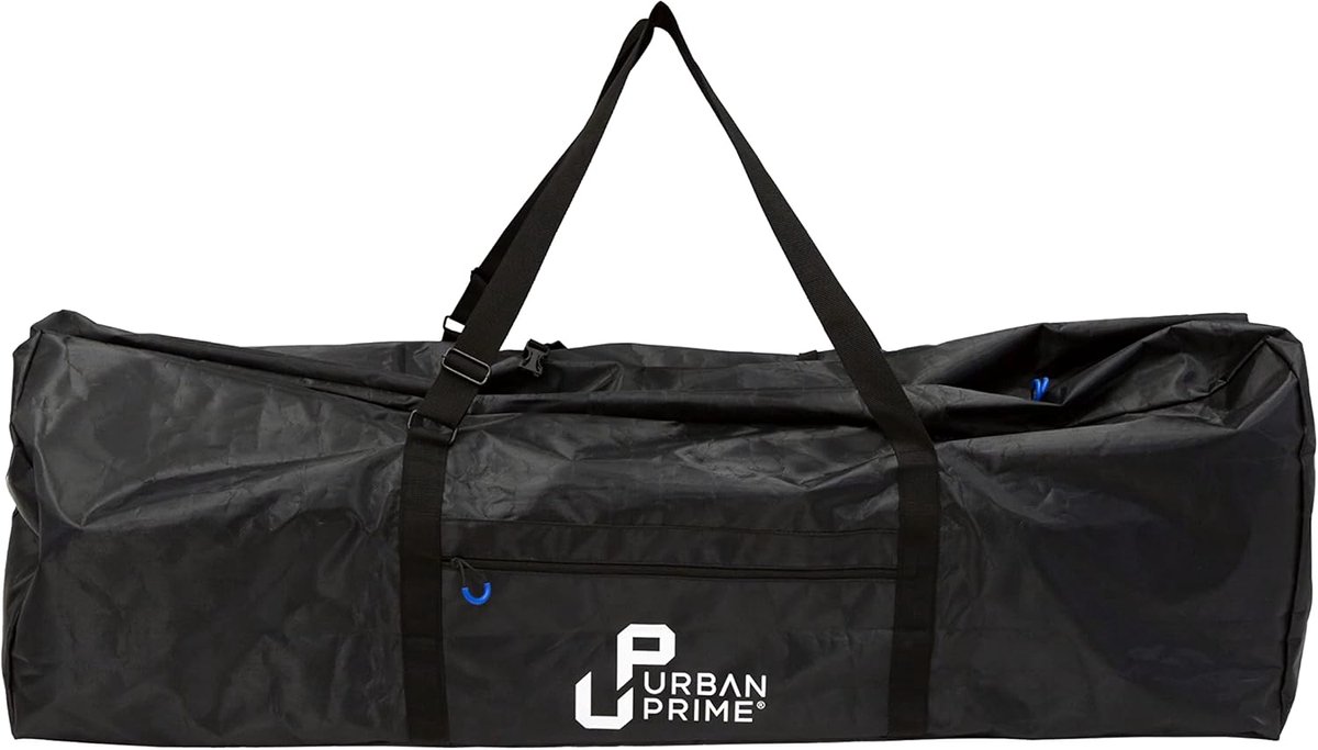 SnelShoppen - Urban Prime Draagtas voor e-scooter 8,5-10 inch, waterdichte opvouwbare tas voor elektrische scooter, zwart, ideaal voor onderweg en dag