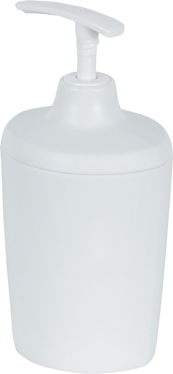 Spirella Lemon Zeepdispenser – Vaste Zeephouder voor Badkamer en Keuken – Wandmontage Zeepdispenser voor Zeep, Lotion en Desinfectiemiddel