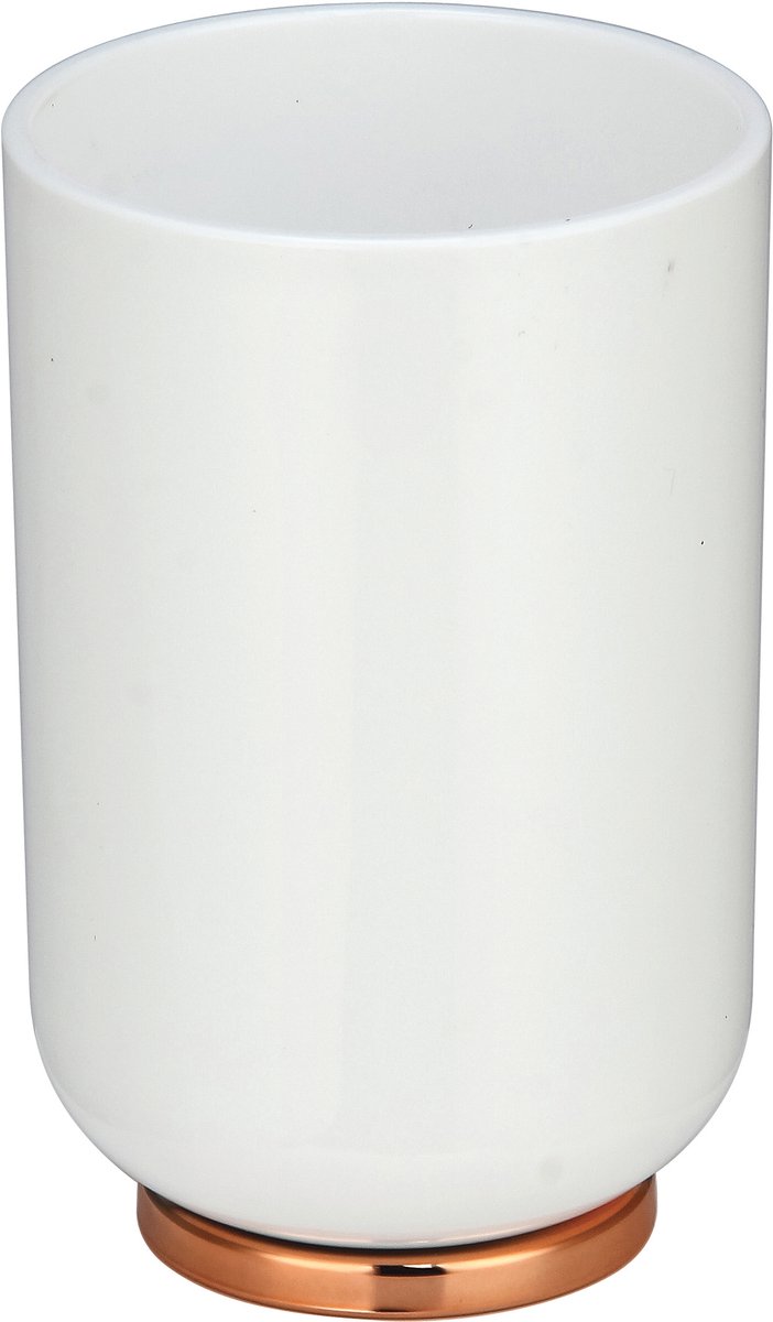 MSV Pretty Tandenborstelhouder - Tumbler Badkamer voor Tandenborstel en Tandpasta - Vochtbestendig en Eenvoudig te Reinigen - 6,5 x 10,5 cm