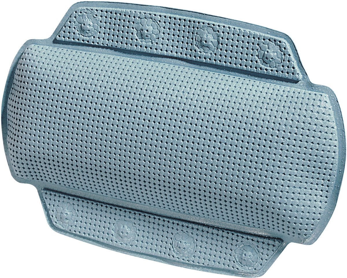 Spirella Badkussen met Zuignappen – Antislip Nekkussen Bad voor Comfortabel Badderen – Bad Kussen Gemaakt in Europa