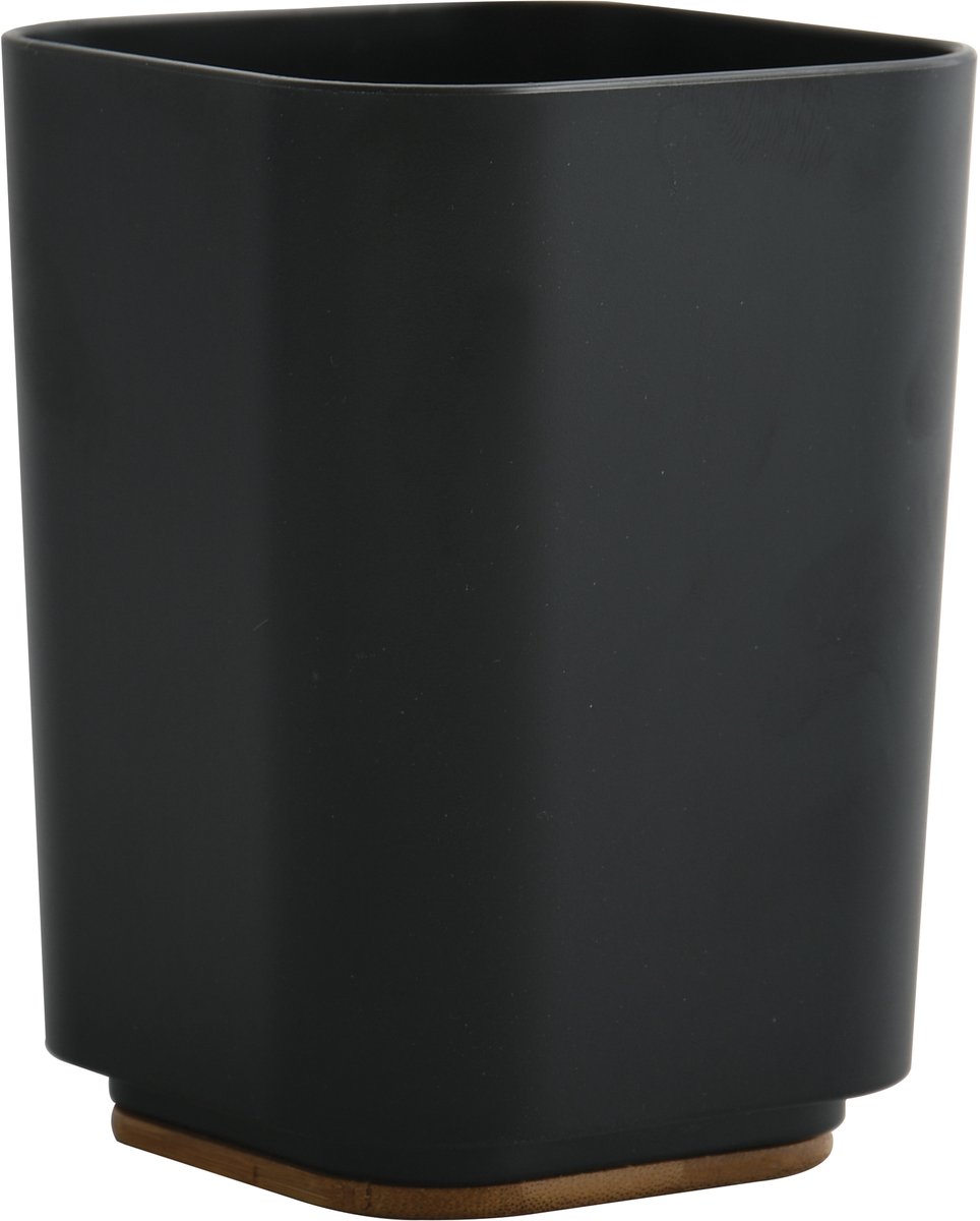 MSV KAMLA Tandenborstelhouder – Tumbler Badkamer voor Tandenborstel en Tandpasta – Vochtbestendig – 7,9 x 7,9 x 11,1 cm