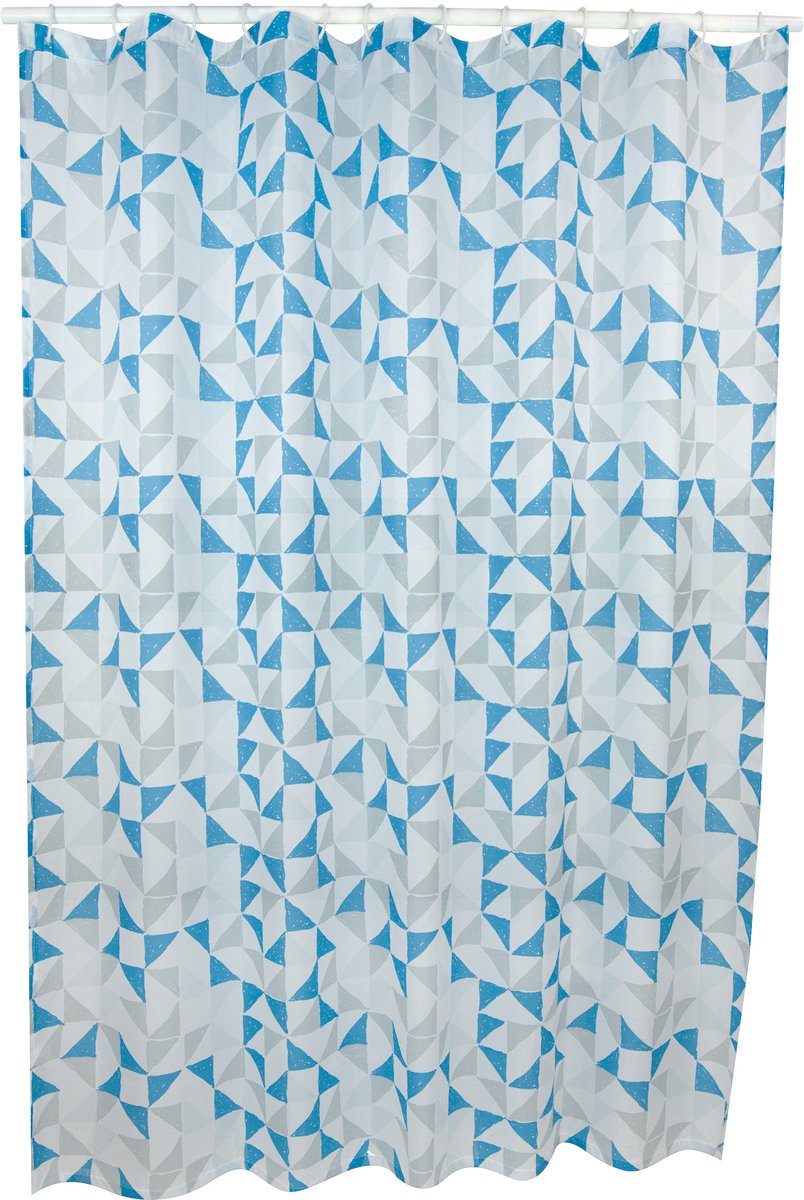 MSV Douchegordijn – Waterdicht en Antibacterieel Douchegordijn van 100% Polyester – Schimmelwerend met Oeko-Tex Certificering
