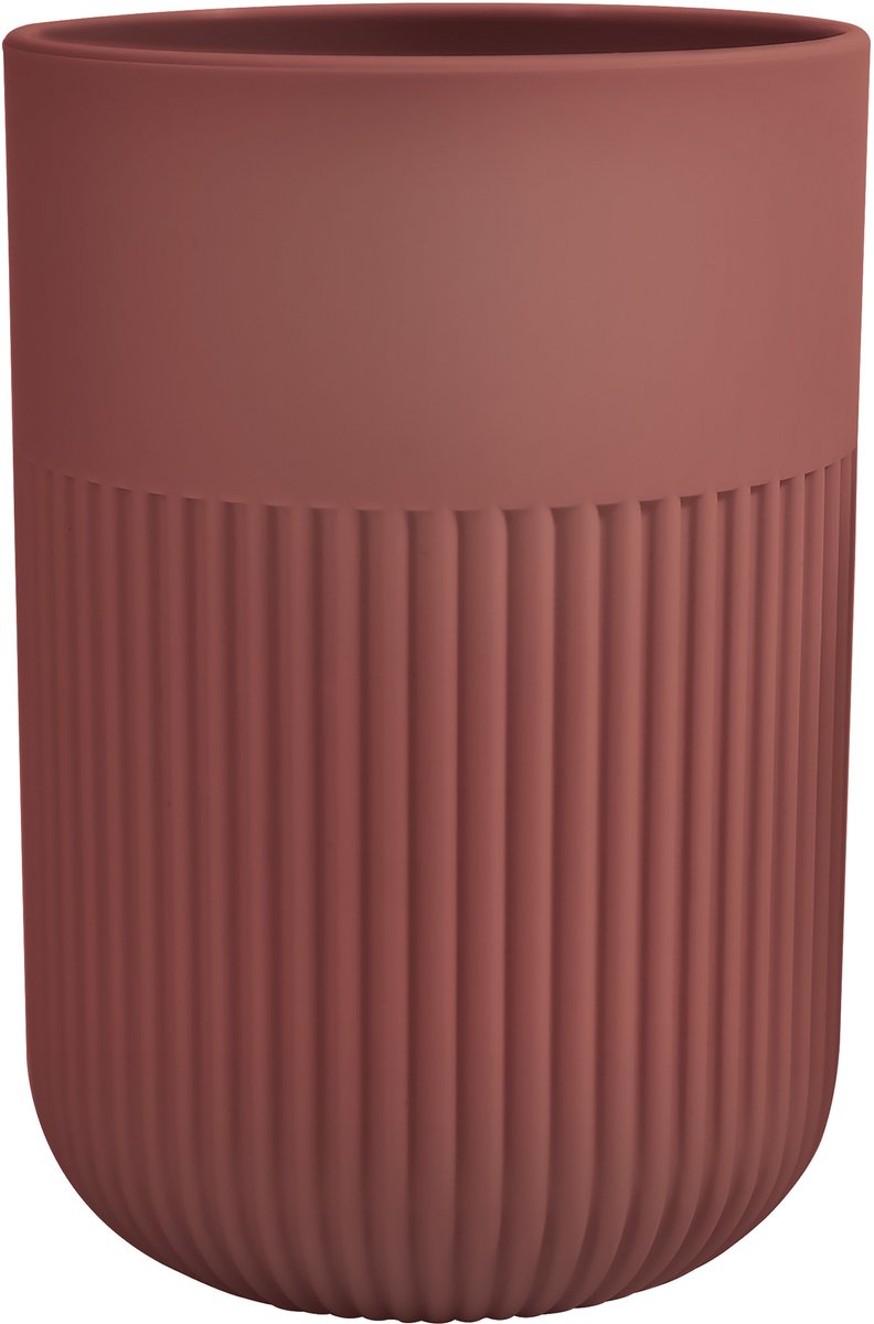 MSV GINO Tandenborstelhouder - Beker voor Tandenborstel en Tandpasta - Tumbler Badkamer - Vochtbestendig - 13,2 x 10,3 cm