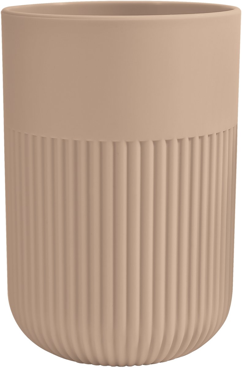 MSV GINO Tandenborstelhouder - Tumbler Badkamer voor Tandenborstel en Tandpasta - Vochtbestendig en Eenvoudig te Reinigen - 13,2 x 10,3 cm