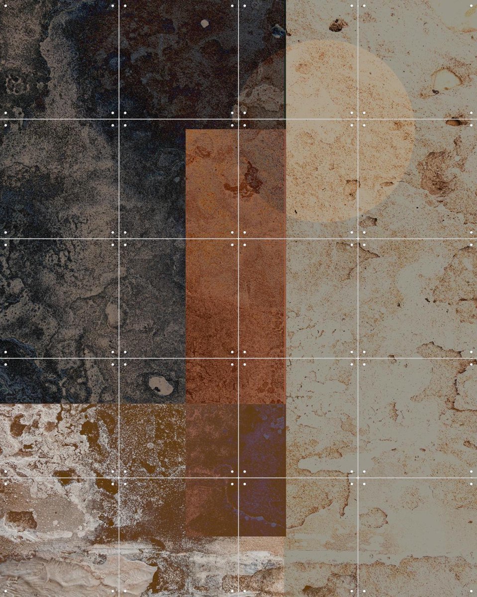IXXI Rustic Wall Decor, Photolovers - 80 x 100 cm - Gratis ophangtool - Grote wanddecoratie en posters - Modern, Gemengde Technieken, Geometrische