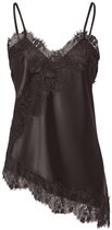 ONLY - ONLINDONA STRAP SATIN LACE TOP WVN Dames Top