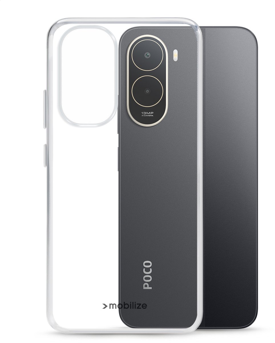 Mobilize Gelly Case - Geschikt voor Xiaomi Poco C81 Pro - 4G Clear