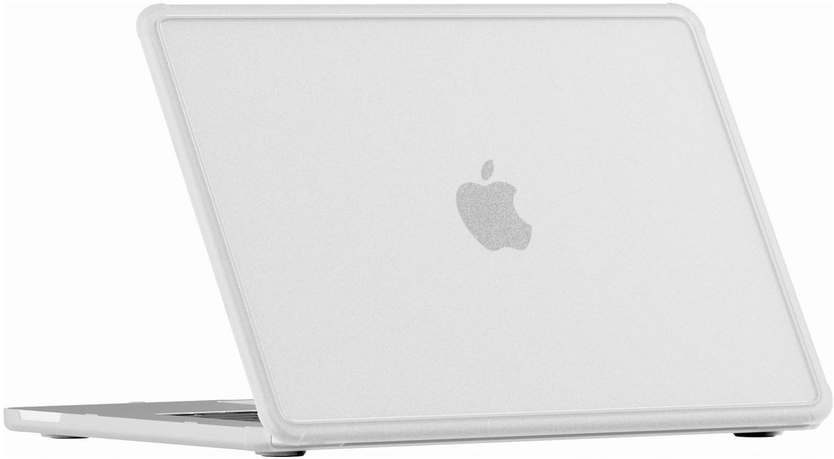 Mobigear Laptophoes geschikt voor Dunne Apple MacBook Neo 13 Inch (2026) Hoes Hardshell Laptopcover MacBook Case | Mobigear Shockproof Slim | Doorzichtig Hoesje MacBook Neo 13 Inch (2026) - Transparant - Model A3404