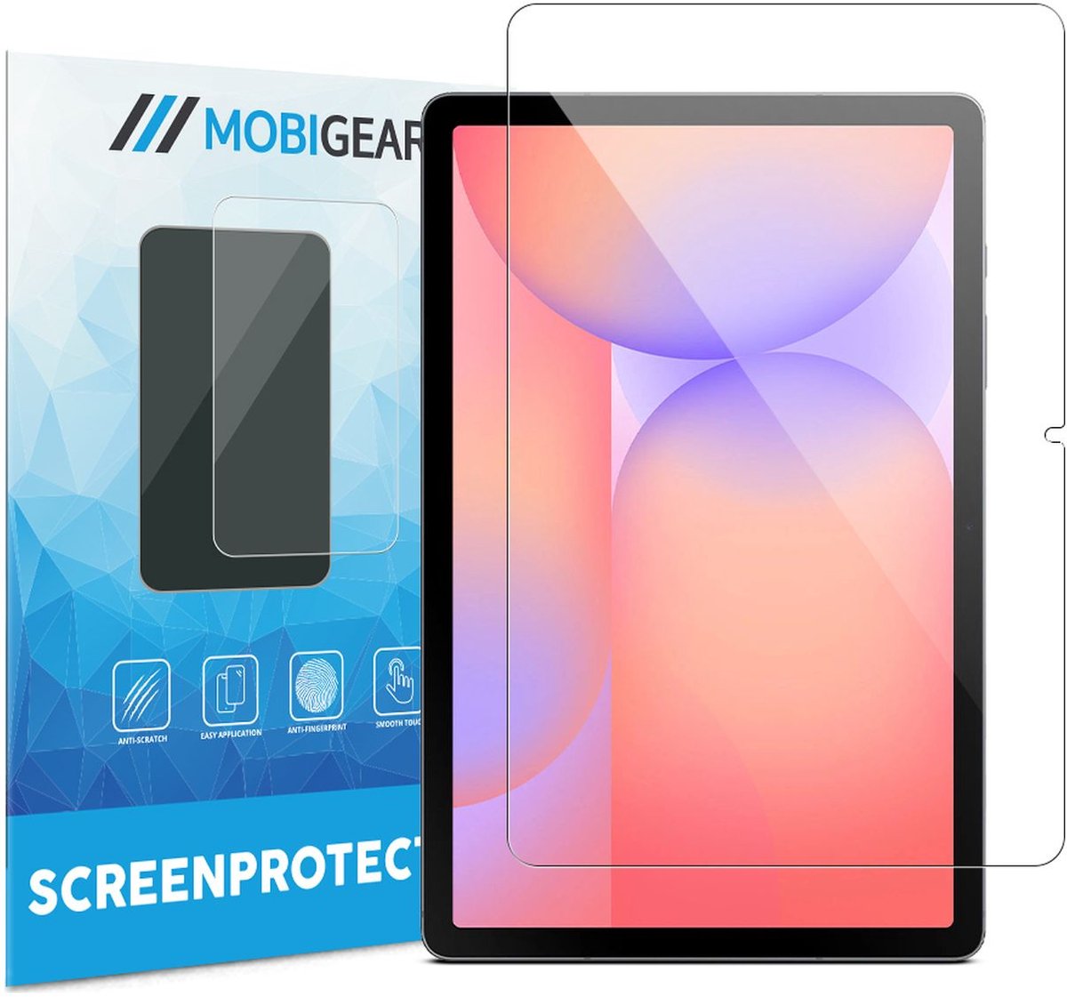 Mobigear Screenprotector geschikt voor Samsung Galaxy Tab S10 Lite Glazen | Mobigear Screenprotector - Case Friendly