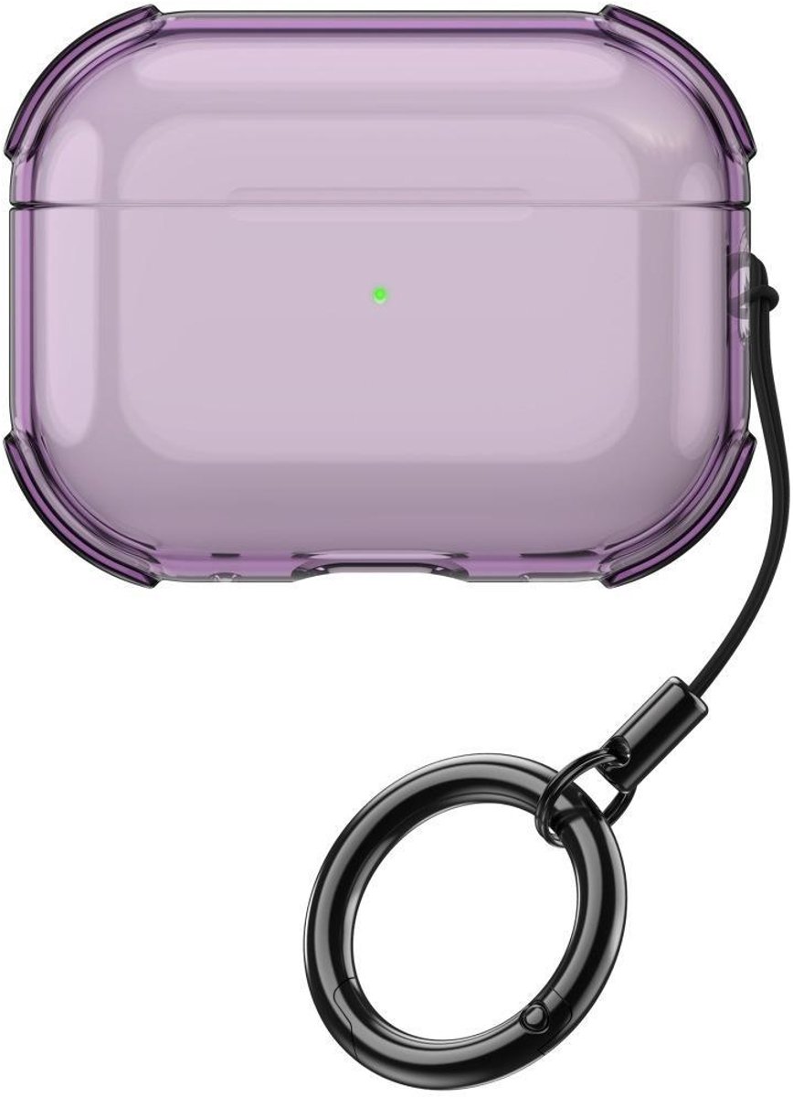 Mobigear Hoesje geschikt voor Apple AirPods Pro 3 Hoesje Flexibel TPU | Mobigear Crystal Clip | Doorzichtig Hoesje AirPods Pro 3 - Transparant