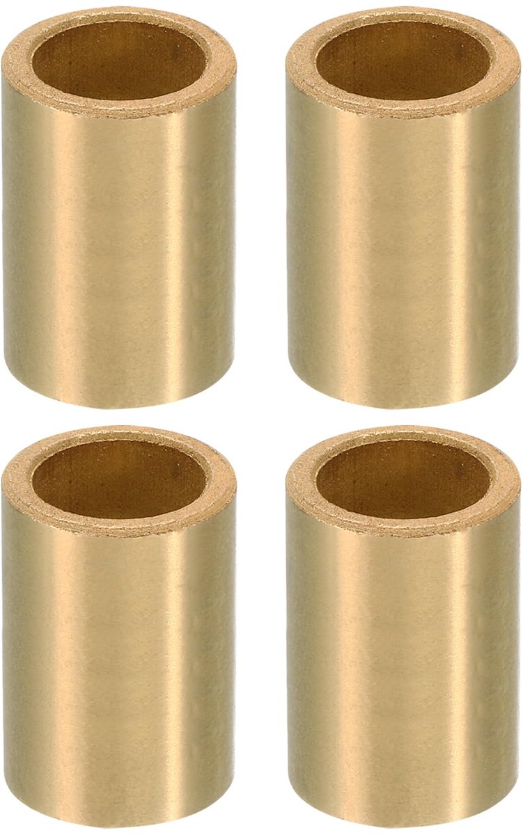 Afstandhouders van messing M16, 4 stuks afstandhouders van messing 16 mm ID x 22 mm OD x 30 mm L afstandhouders van messing schroef afstandhouders voor 5/8 inch of M16 schroef