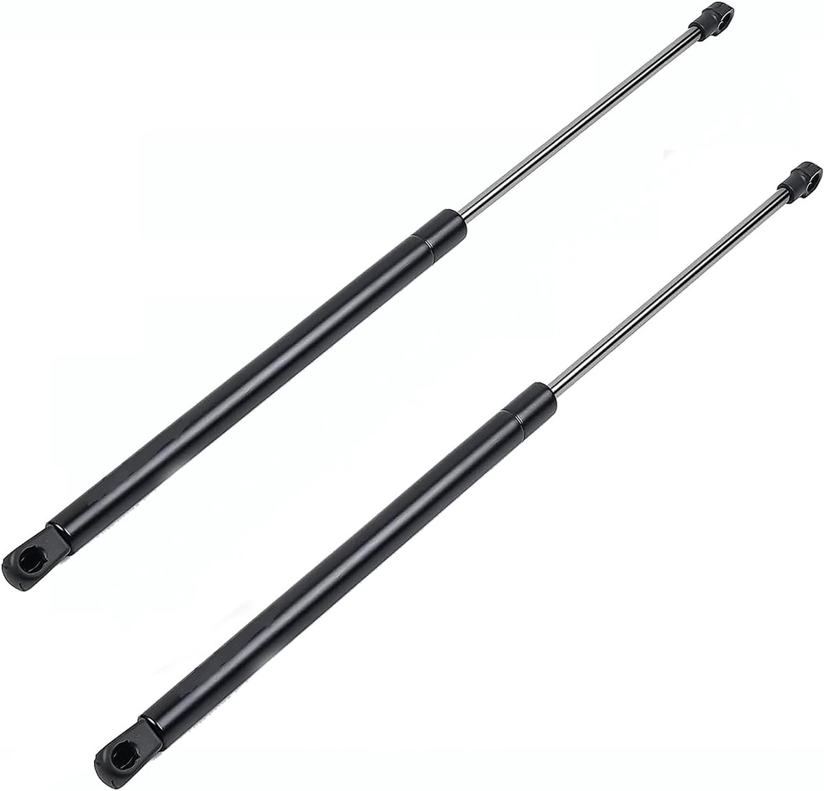 2x gasveer achterklep demper 6Q6827550C zwart 400N voor VW Polo 9N Hatchback 2001-2009