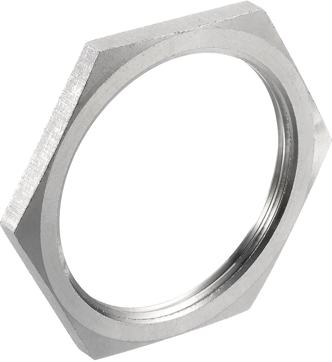 Zeskantmoer van gietijzer, zeskantmoer van roestvrij staal 304 NPT 1 inch binnendraad voor vaste hydrauliek, hogedrukreiniger en vloerreiniger