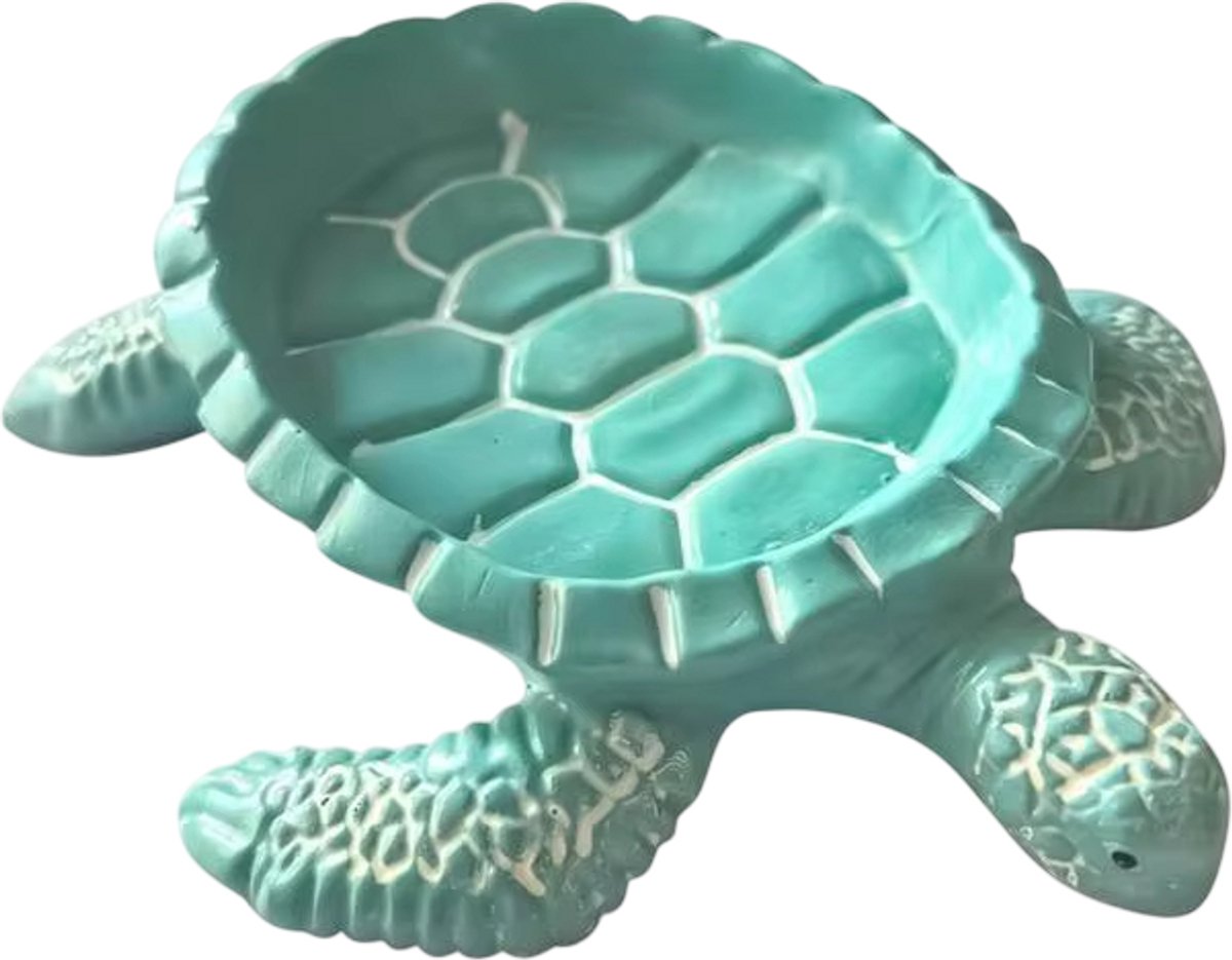 Schildpad Zeepbakje Badkamer – Zelfdrogende Zeephouder met Afvoer, Zeepbakje voor Wastafel, Antislip Zeeprek, Douche Zeep Houder, Zeep Schotel - Groen