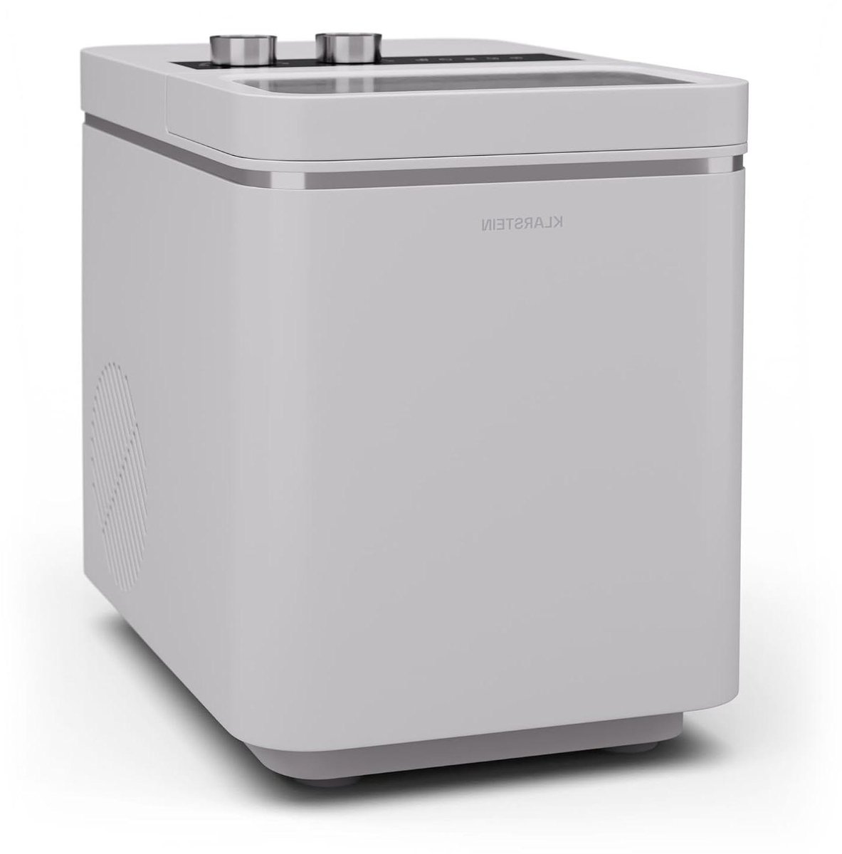 IJsmaker - IJsblokjesmachine - Dranken Koelen - IJsklontjes in 6 Minuten - 12 kg per dag - Wit