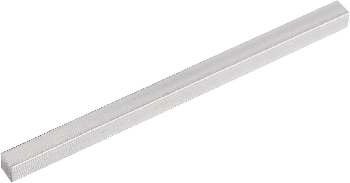 1 stuk deurknop, reservestang deurgreep, reserveonderdelen deurklink spindel deur 130 x 8 mm, zilver