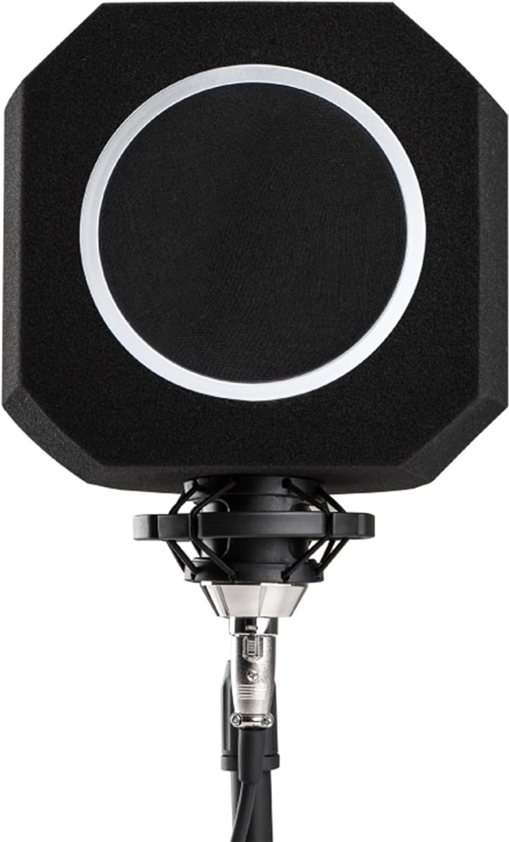 SnelShoppen - Professionele Studio Microfoon Scherm, Akoestisch Filter, Desktop Opname Microfoon, Windscreen, Geluiddemping, Geluidsisolatie, Schuim v