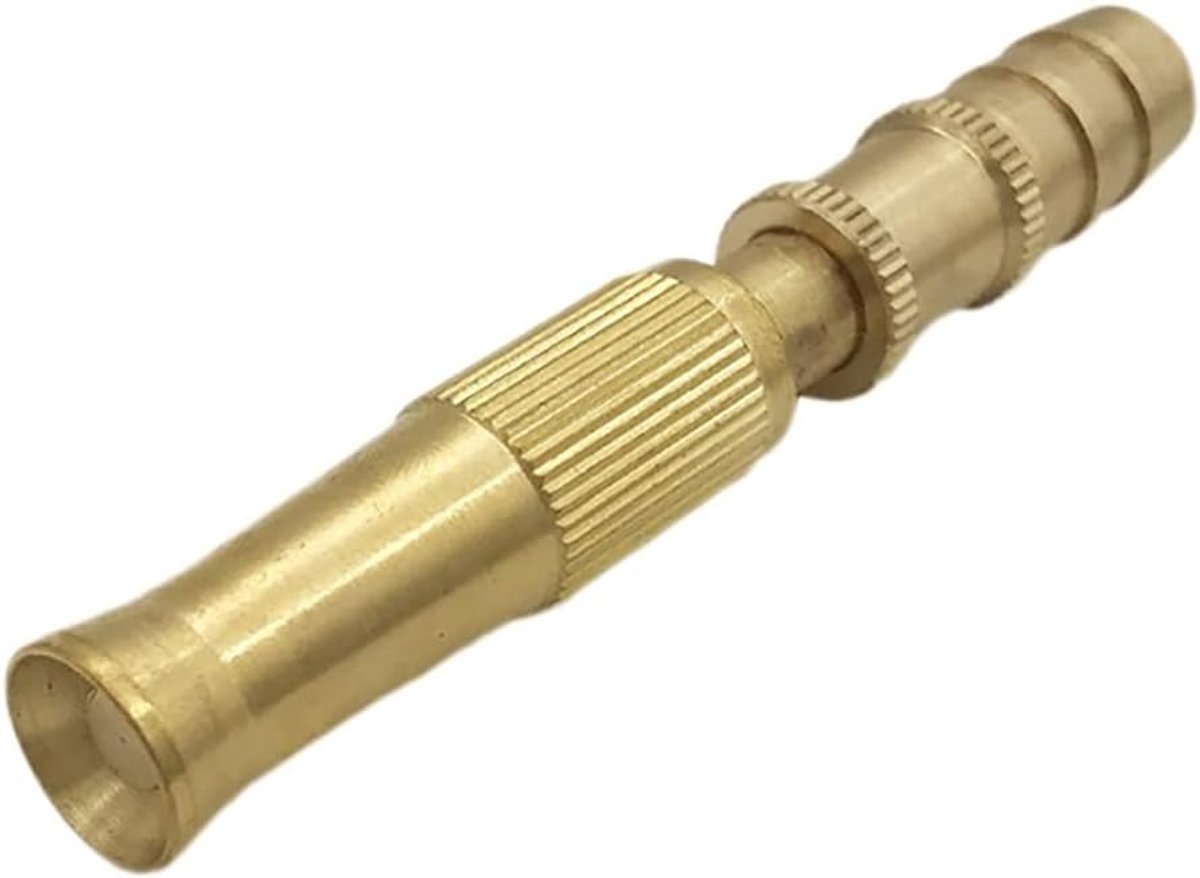 SnelShoppen - Hoge Druk Tuinslang Spuit, Verstelbare Water Nozzle van Messing, Tuin Spuitkop voor Auto en Tuin, Van Sprinkler tot Jet