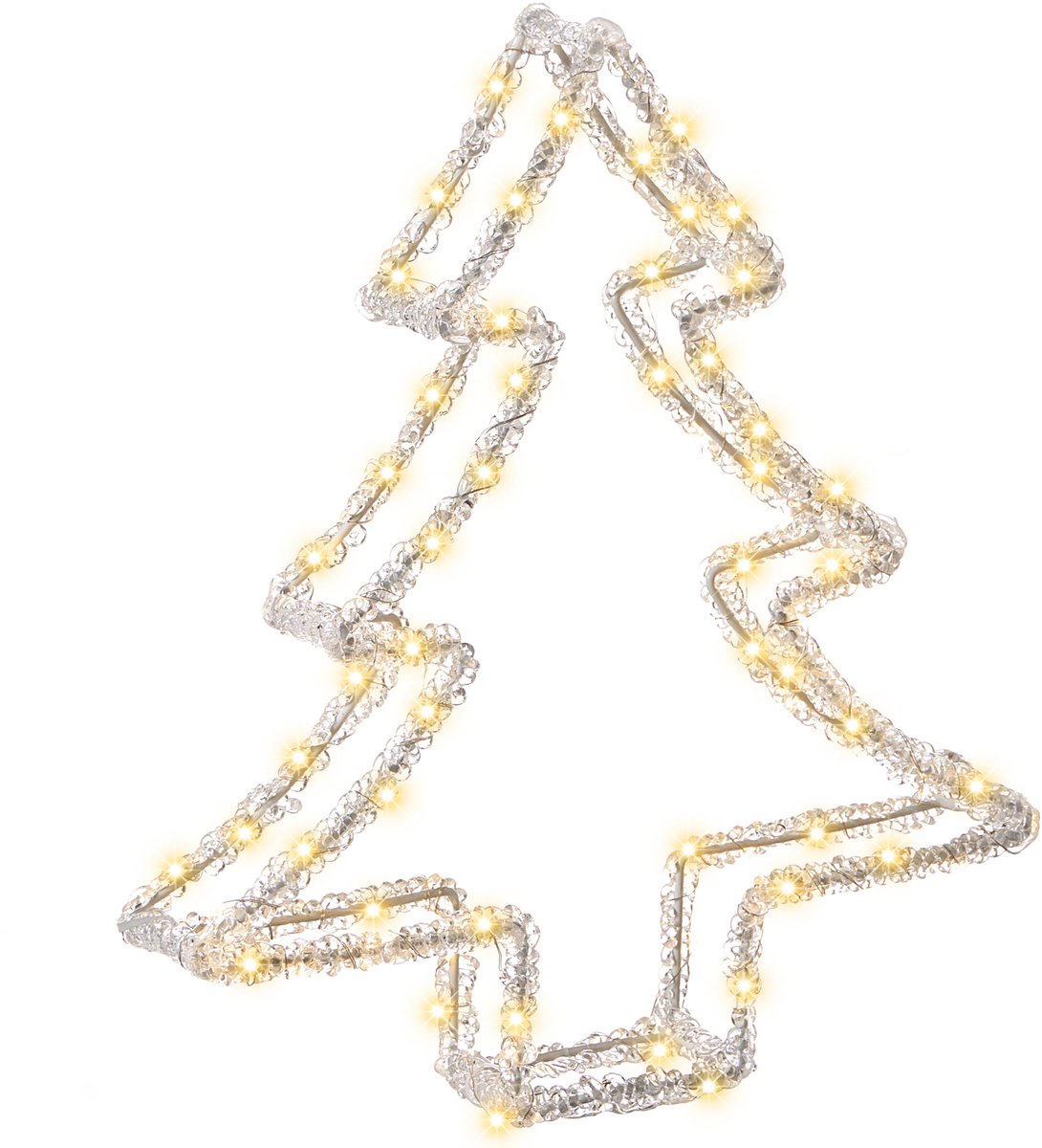 OLBOAN - LED-decoratie - Wit - Metaal