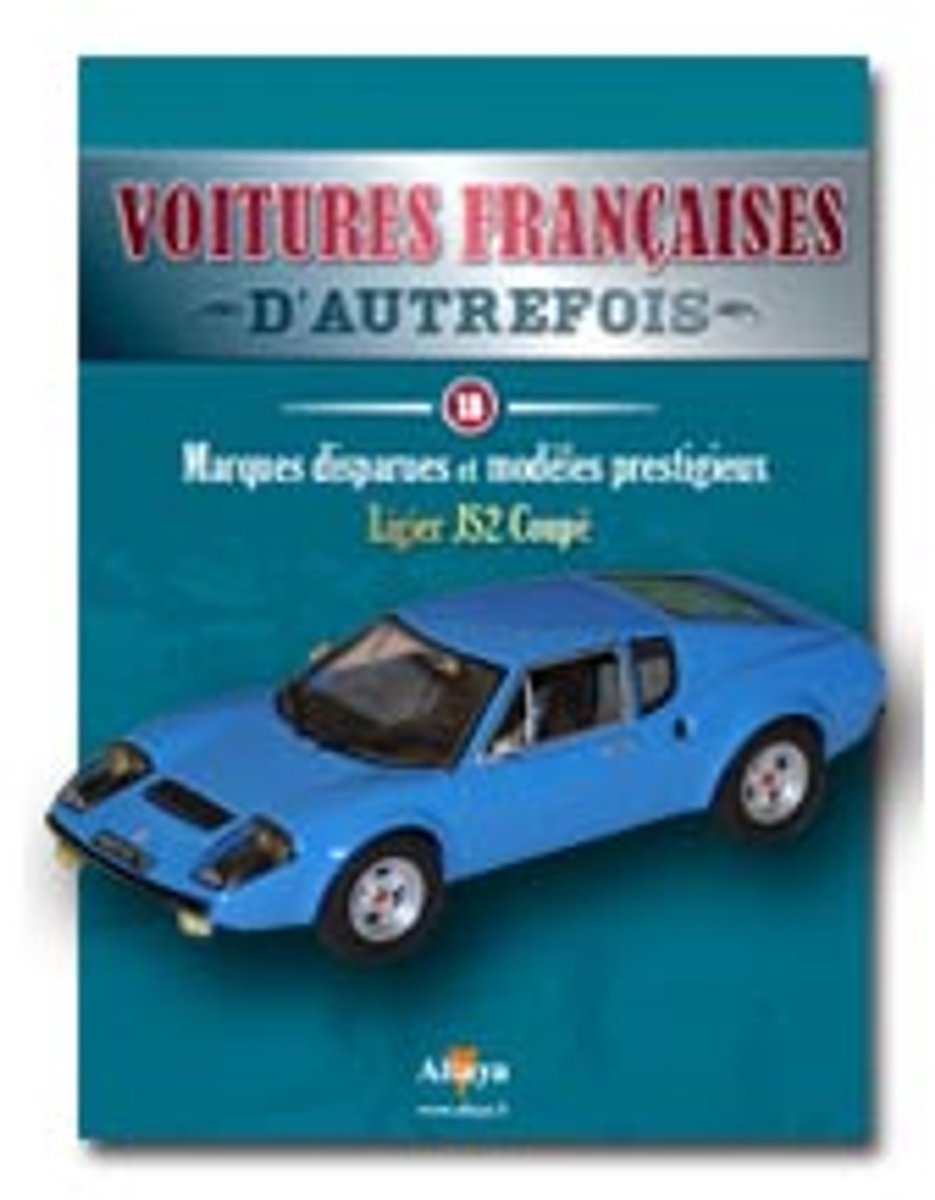 Modelauto Ligier JS2 coupe 1972 blue - Schaal 1:43