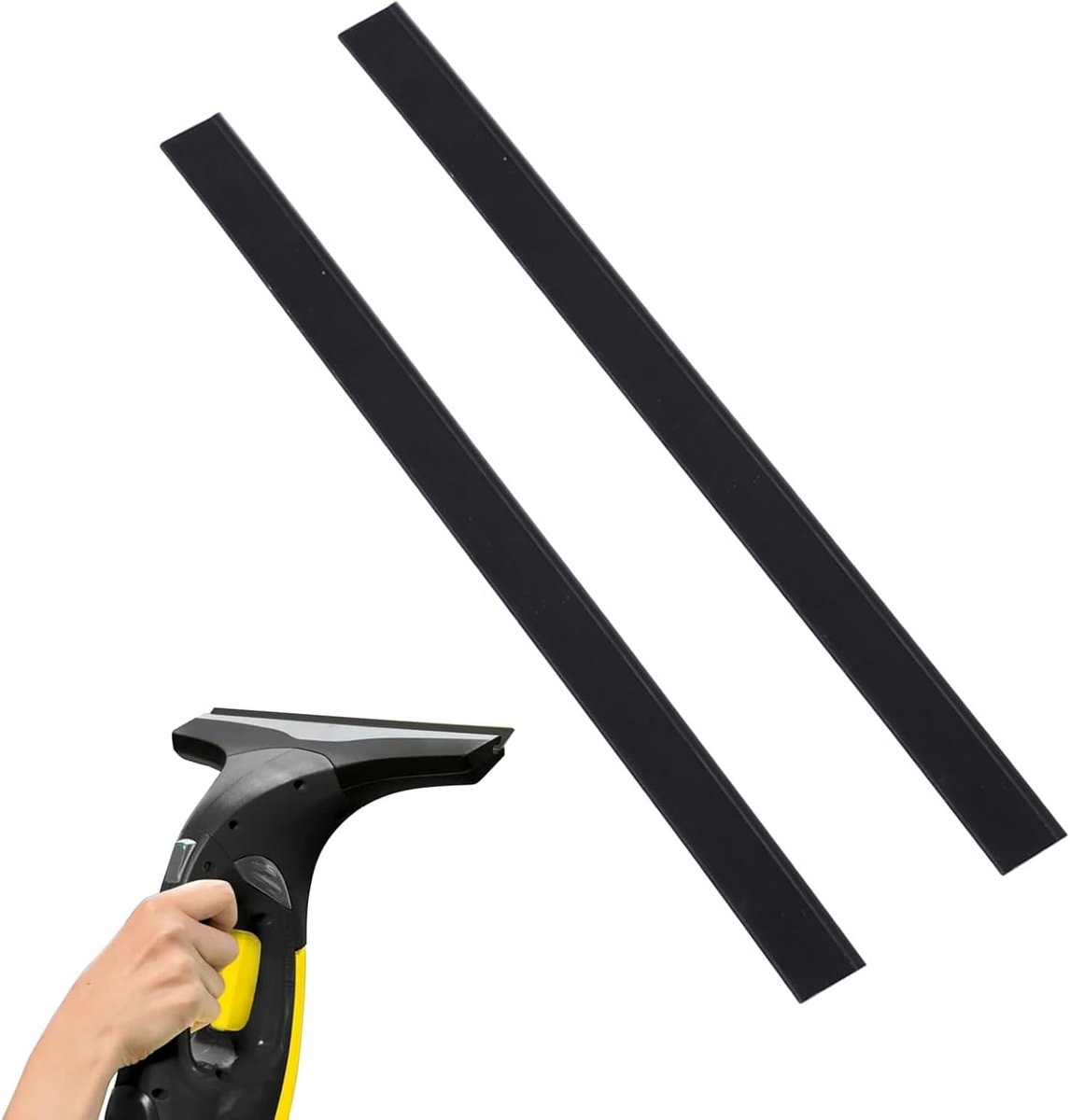 SnelShoppen - 2 Stuks Vervangrubber voor Raam Vacuüm Knives Groot 280mm Professionele Ruitenwisser Rubber Accessoires Geschikt voor WV1 WV2 WV5 WV50 W