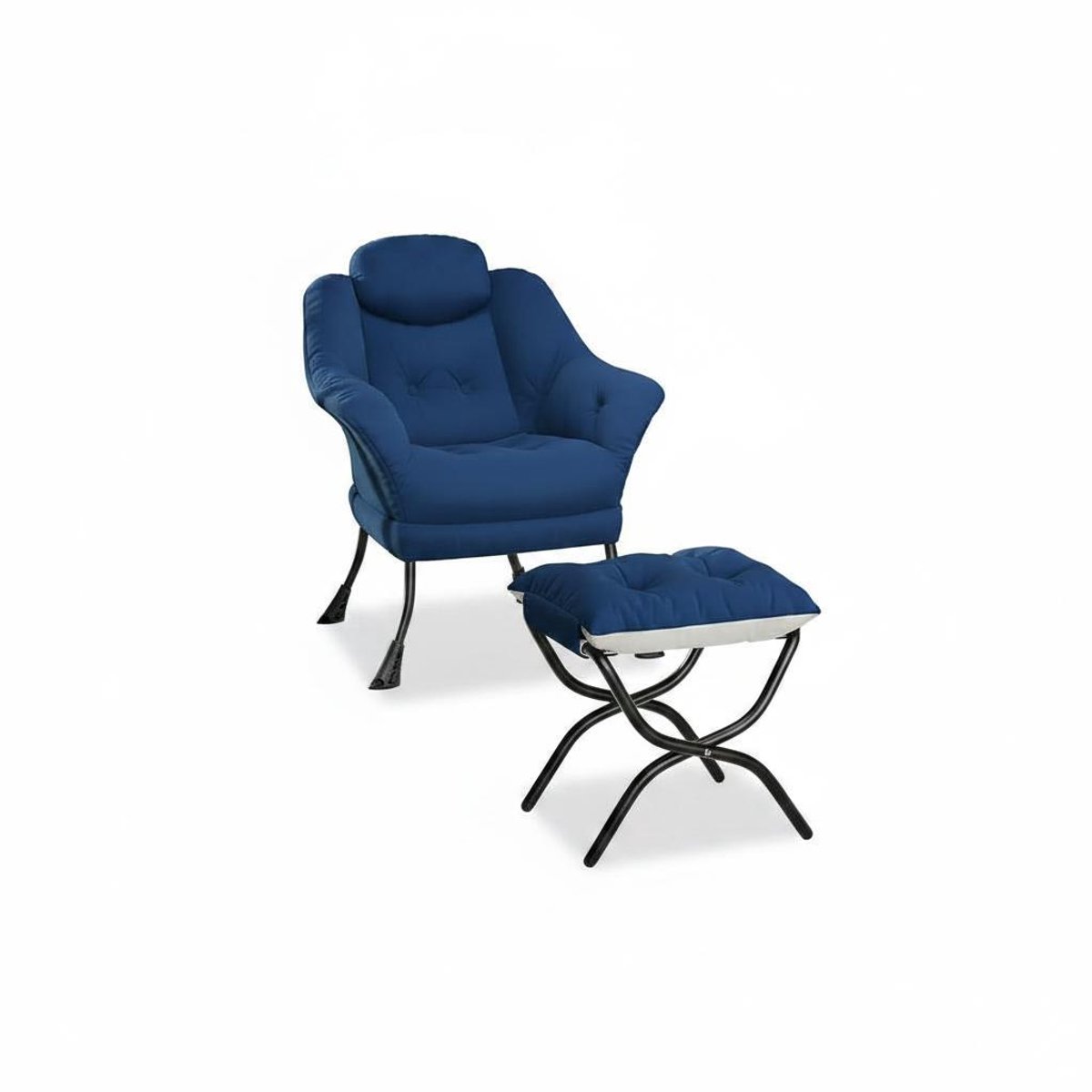 Triumpunpre Opvouwbare Vloerzitbank met IJzeren Frame - Luie Bank met Zachte Corduroy Bekleding - Grondstoel voor Woonkamer, Slaapkamer, Lezen & Gamen - 75x68x20 cm - Koffiebruin
